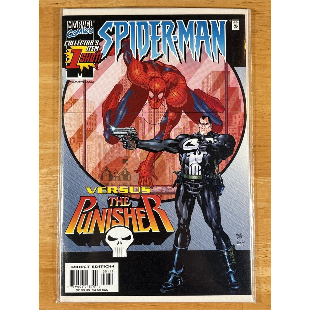 Spider-Man Vs. Punisher No. 1 One-Shot (2000) Marvel Comics Collector’s Item